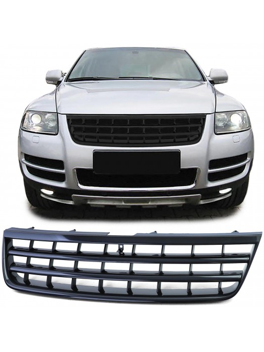 Maska Volkswagen Touareg 1 (2002-2006) - černá lesklá